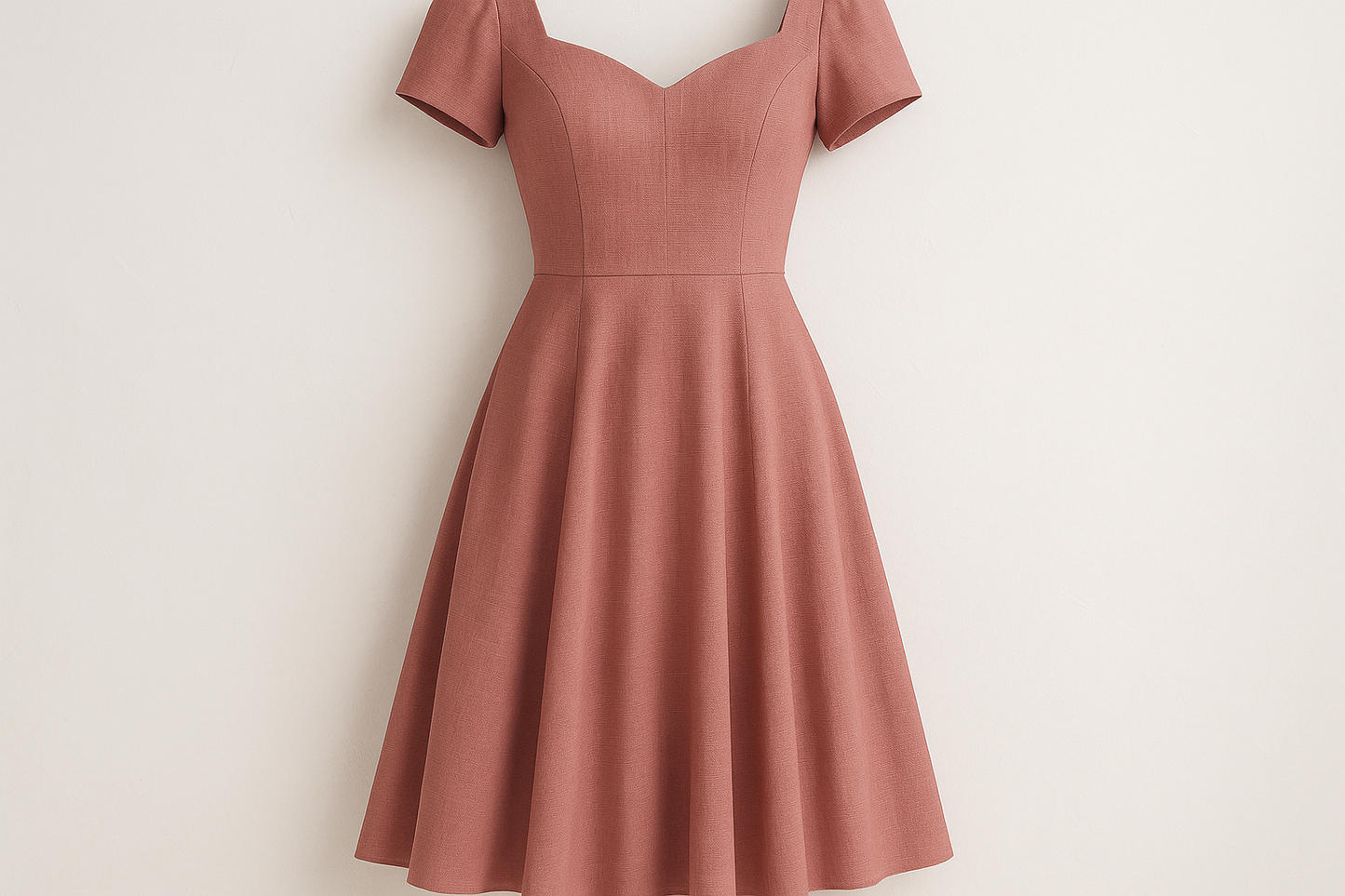 dark-pink frock