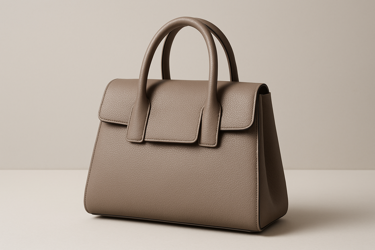 Brown Leather Handbag