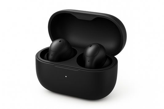 Black Wireless Earbuds