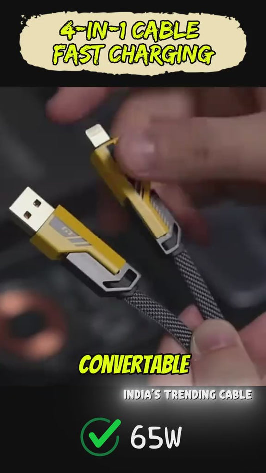 4 in 1 charging cable